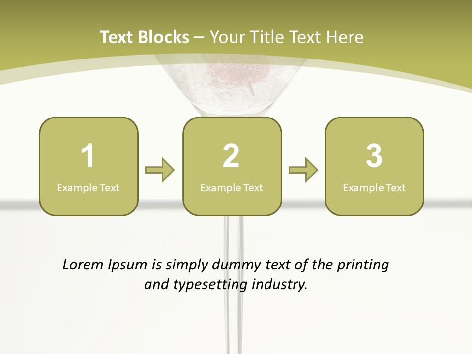 Bar Cocktail Alcoholic PowerPoint Template