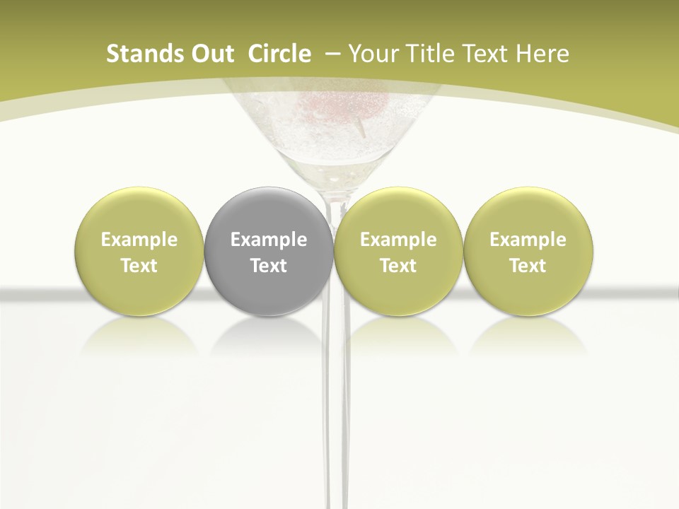 Bar Cocktail Alcoholic PowerPoint Template