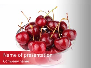 Flavor Macro Sweet PowerPoint Template