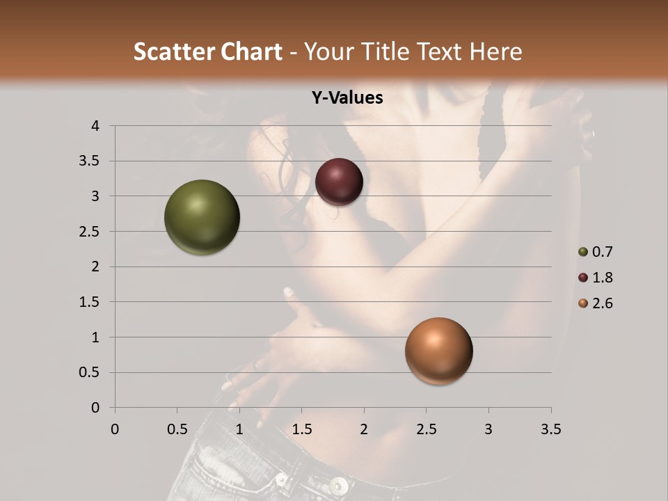 Erotic Jeans Expression PowerPoint Template