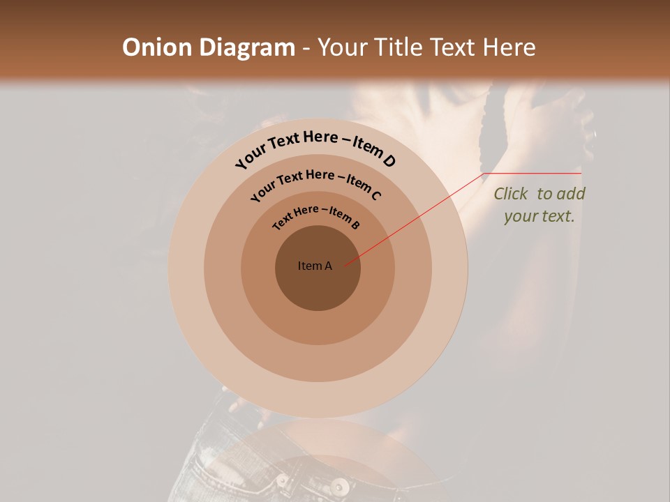 Erotic Jeans Expression PowerPoint Template