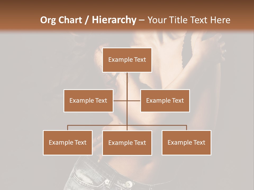 Erotic Jeans Expression PowerPoint Template