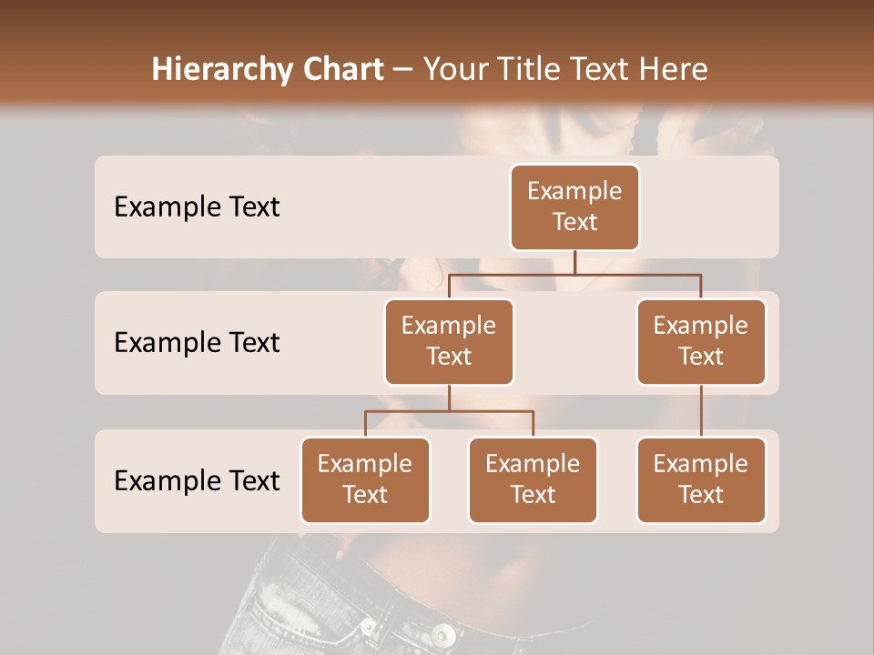 Erotic Jeans Expression PowerPoint Template