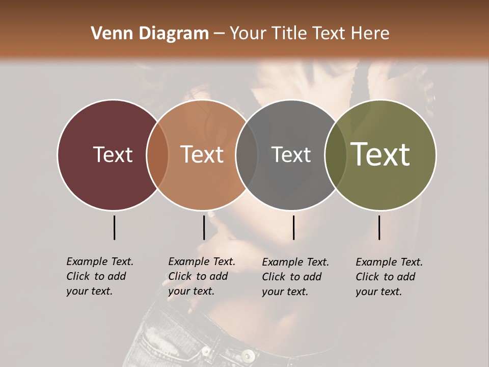 Erotic Jeans Expression PowerPoint Template