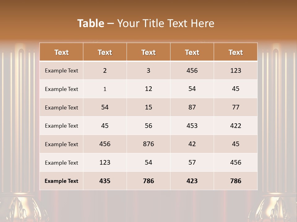 Kickboxing Red Fighting PowerPoint Template
