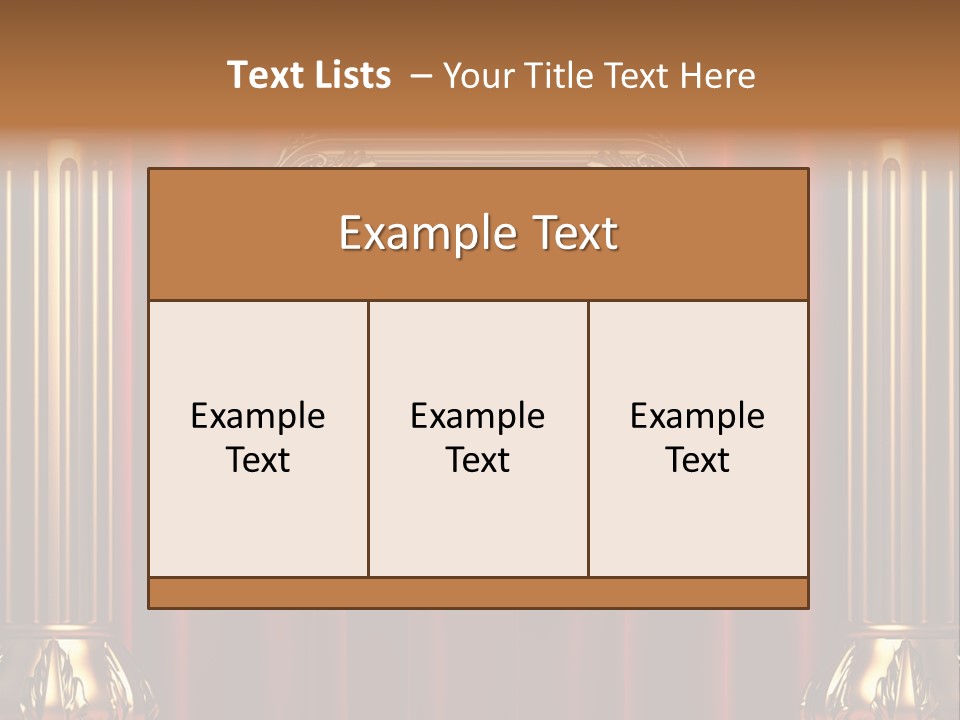Kickboxing Red Fighting PowerPoint Template