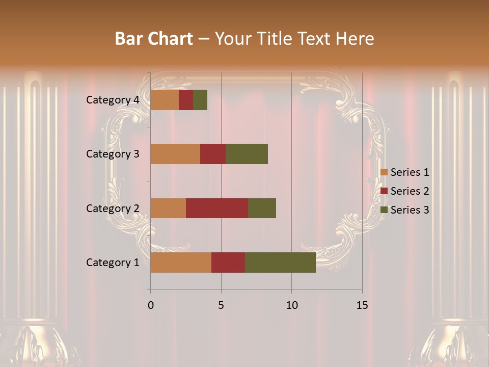 Kickboxing Red Fighting PowerPoint Template