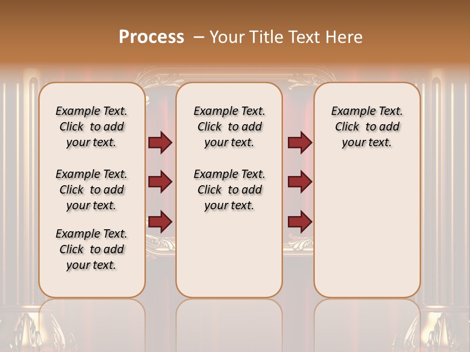 Kickboxing Red Fighting PowerPoint Template