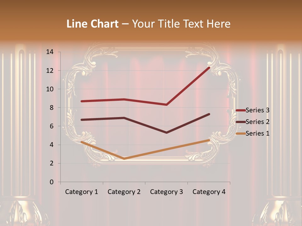 Kickboxing Red Fighting PowerPoint Template