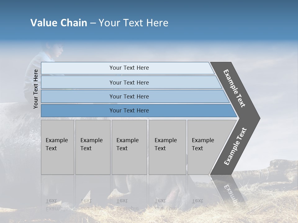 Hippo Boy Connection PowerPoint Template