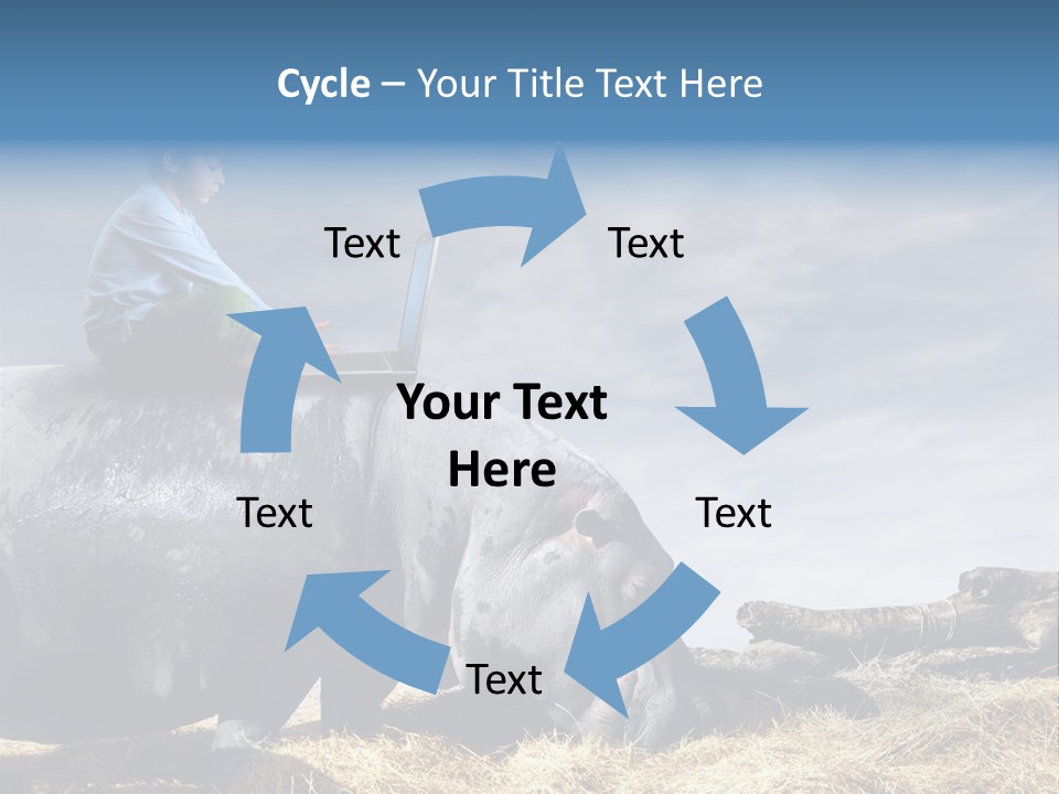 Hippo Boy Connection PowerPoint Template