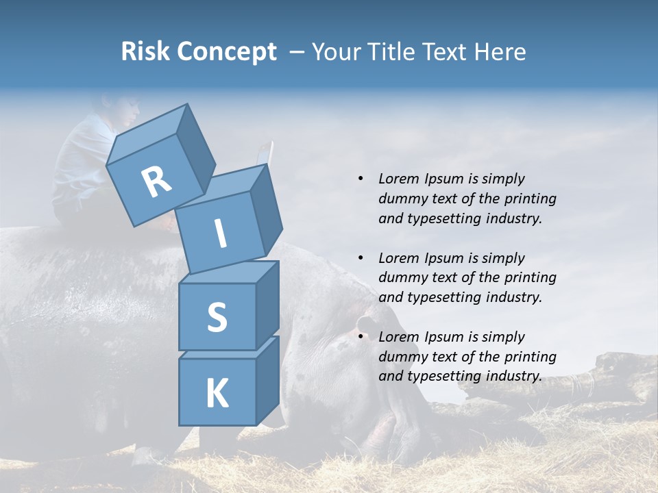 Hippo Boy Connection PowerPoint Template