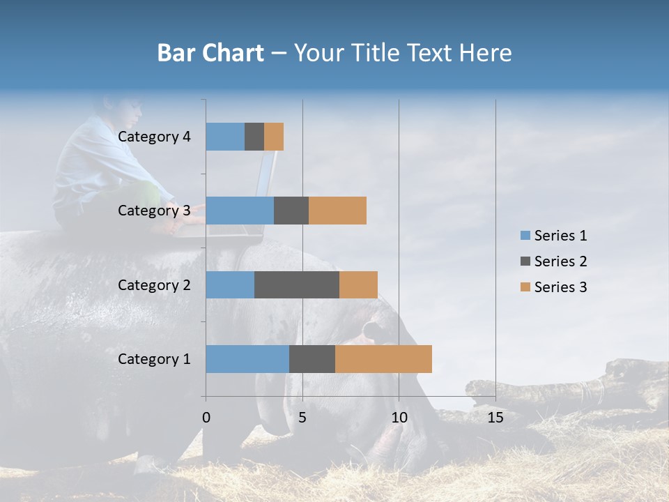 Hippo Boy Connection PowerPoint Template