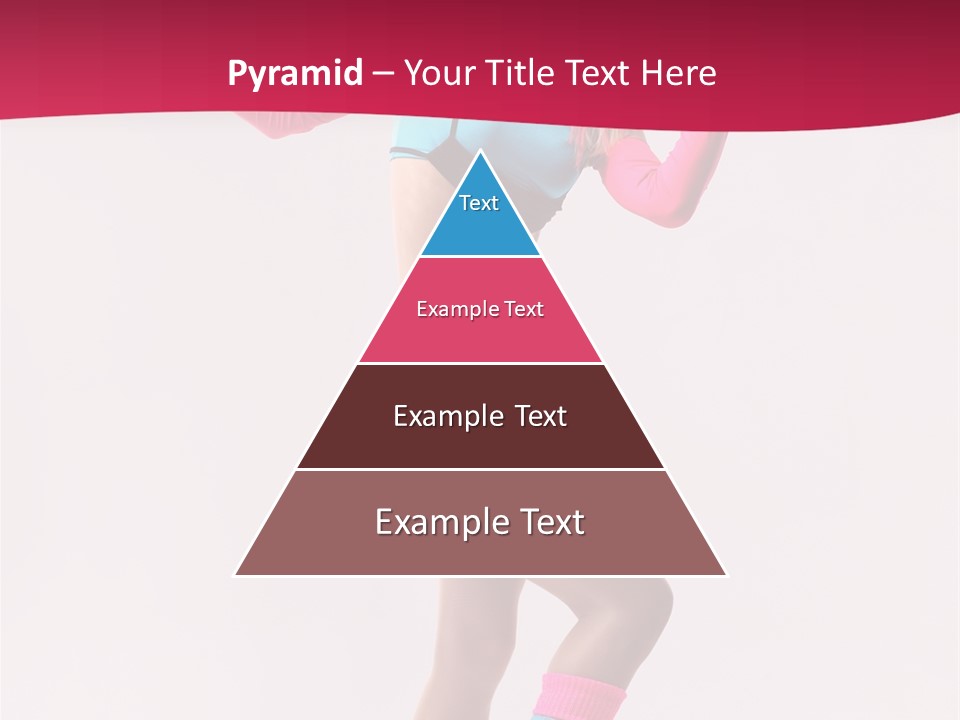 Gymnastic Woman One PowerPoint Template