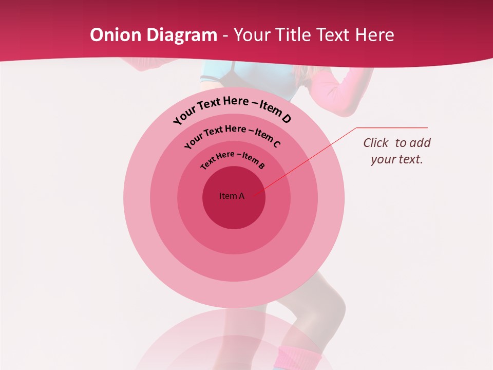 Gymnastic Woman One PowerPoint Template