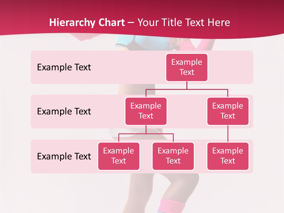 Gymnastic Woman One PowerPoint Template