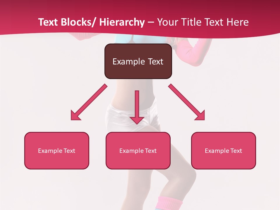 Gymnastic Woman One PowerPoint Template