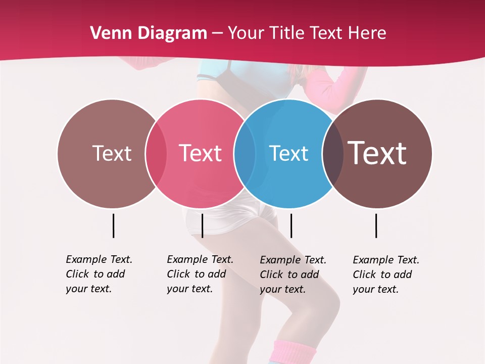 Gymnastic Woman One PowerPoint Template