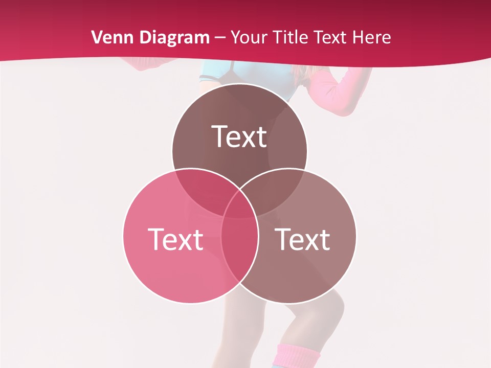 Gymnastic Woman One PowerPoint Template