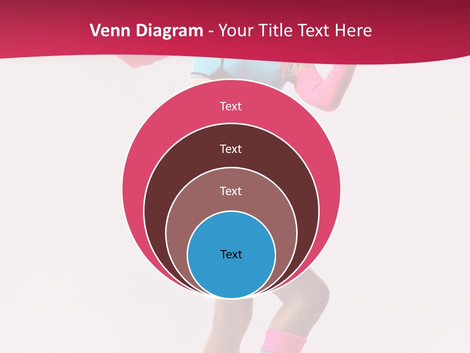 Gymnastic Woman One PowerPoint Template