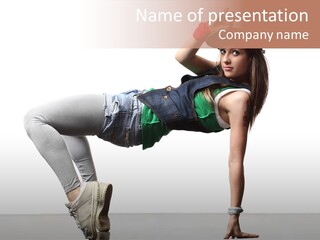 Moving Active Performance PowerPoint Template