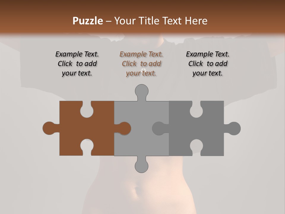 Kickboxing Red Fighting PowerPoint Template