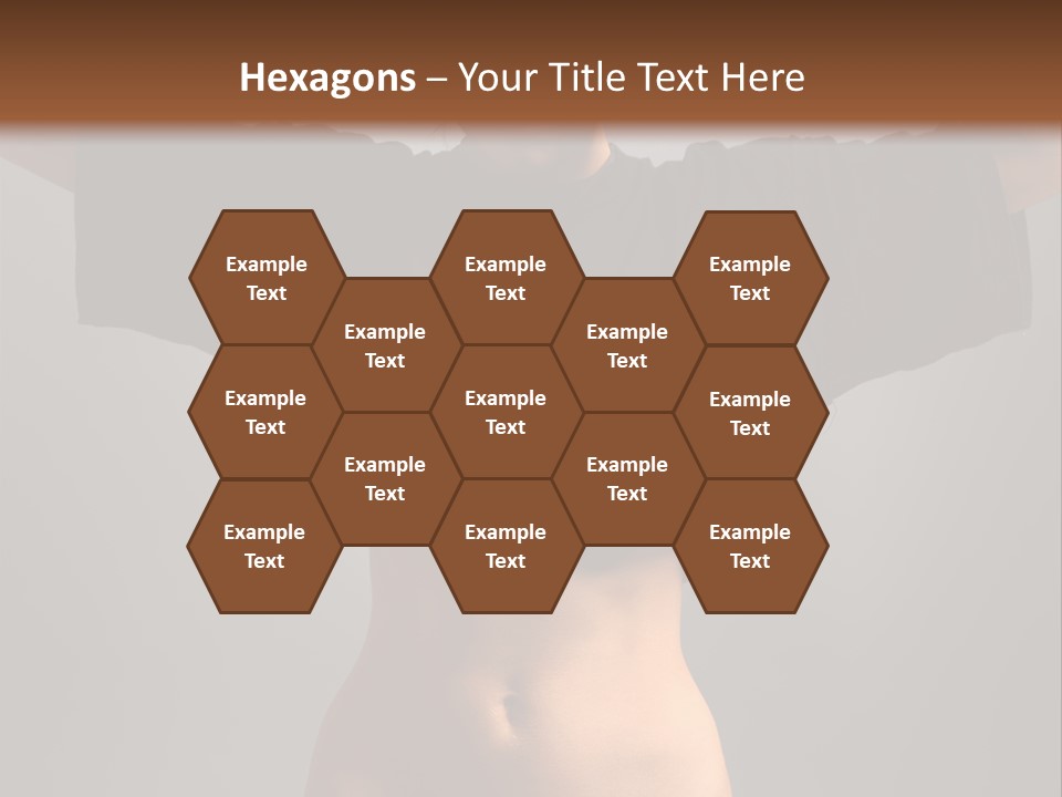 Kickboxing Red Fighting PowerPoint Template