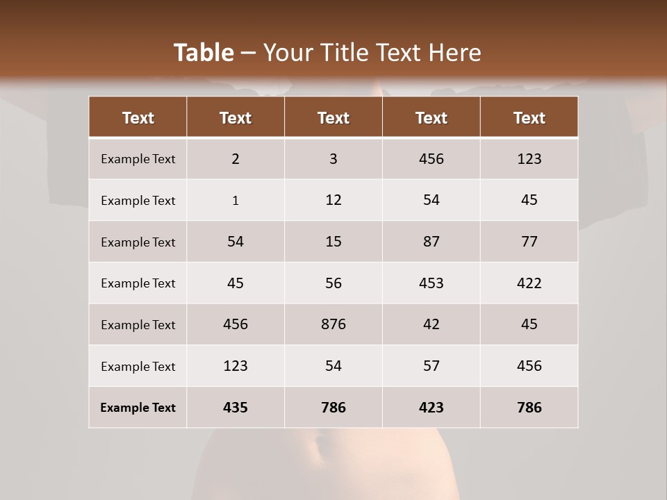 Kickboxing Red Fighting PowerPoint Template