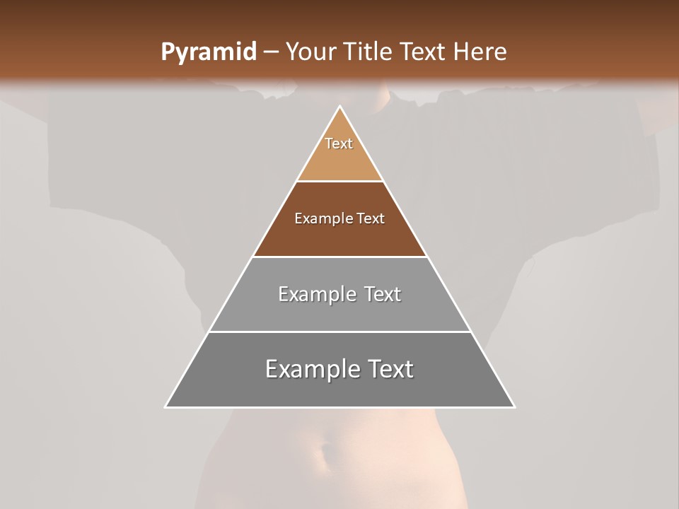 Kickboxing Red Fighting PowerPoint Template