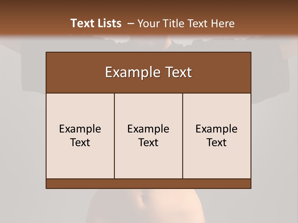 Kickboxing Red Fighting PowerPoint Template