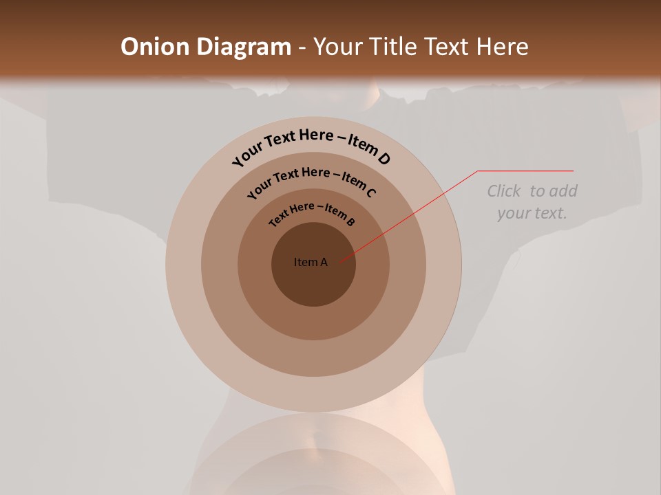 Kickboxing Red Fighting PowerPoint Template