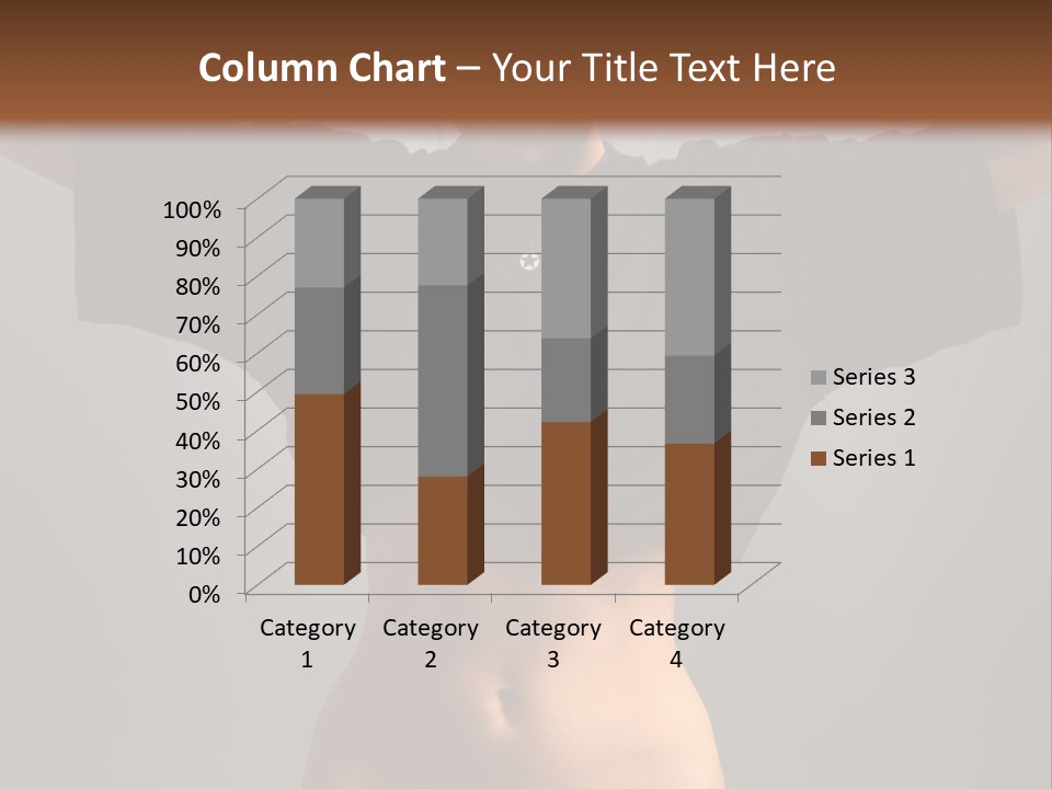Kickboxing Red Fighting PowerPoint Template