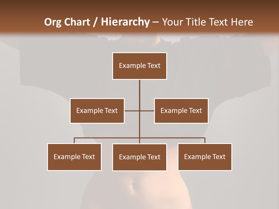 Kickboxing Red Fighting PowerPoint Template