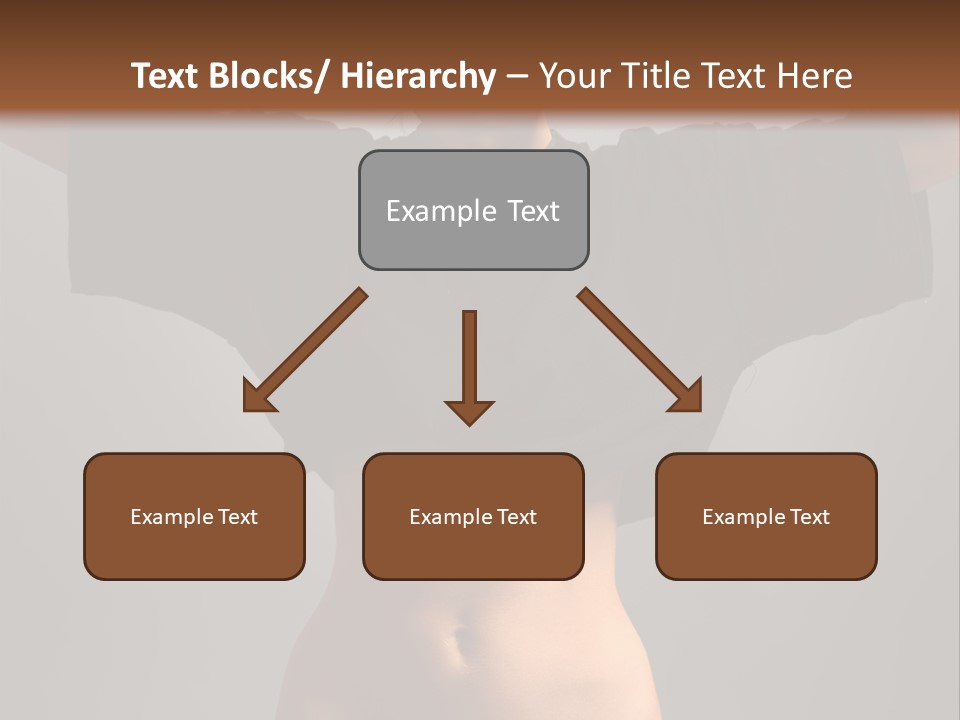 Kickboxing Red Fighting PowerPoint Template