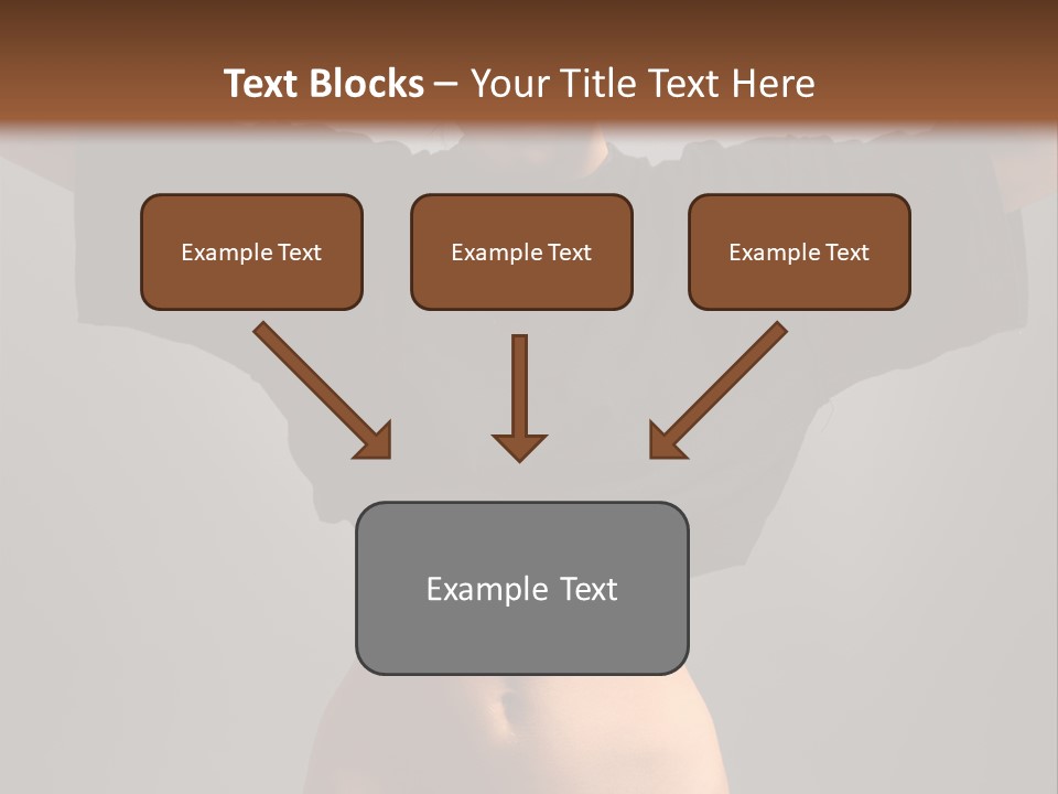 Kickboxing Red Fighting PowerPoint Template