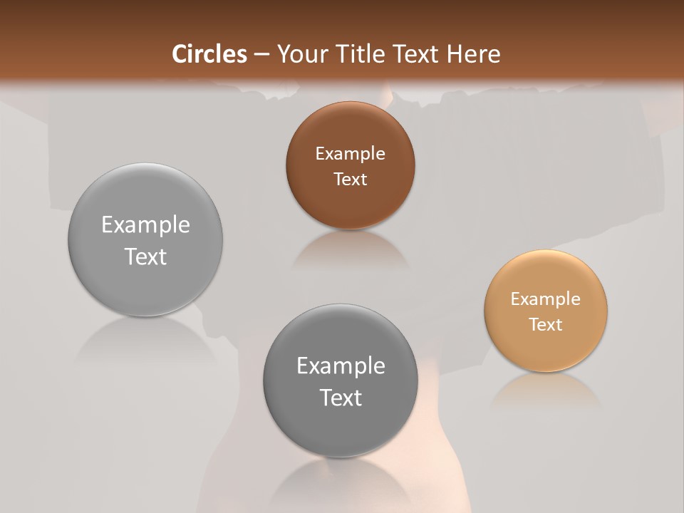 Kickboxing Red Fighting PowerPoint Template