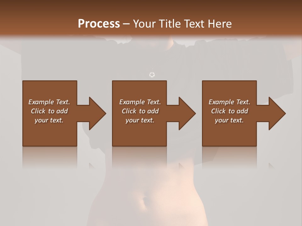 Kickboxing Red Fighting PowerPoint Template