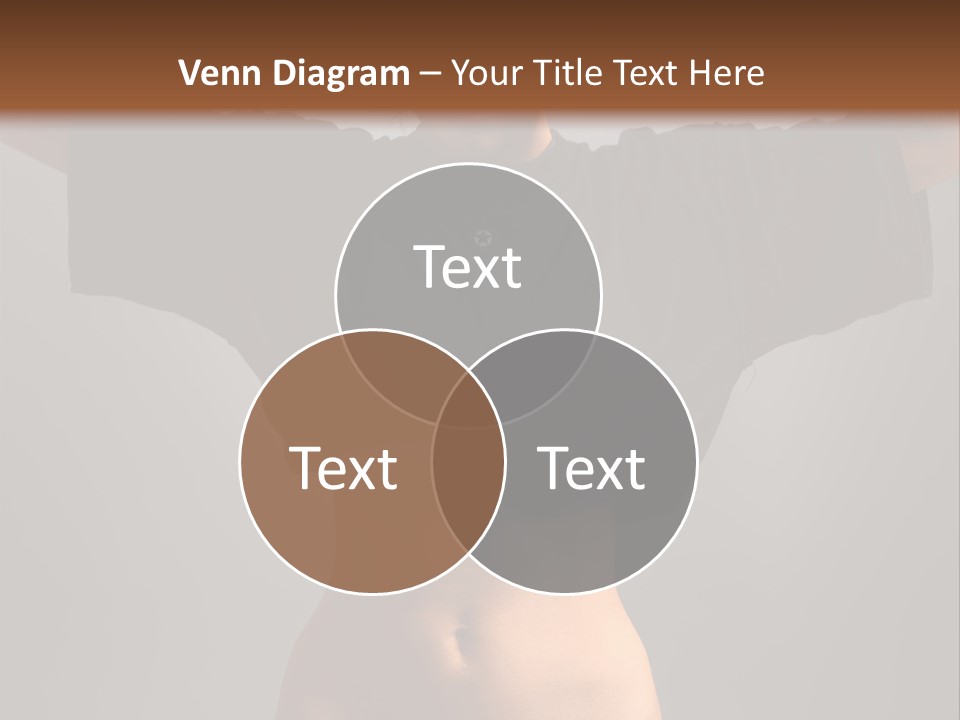 Kickboxing Red Fighting PowerPoint Template