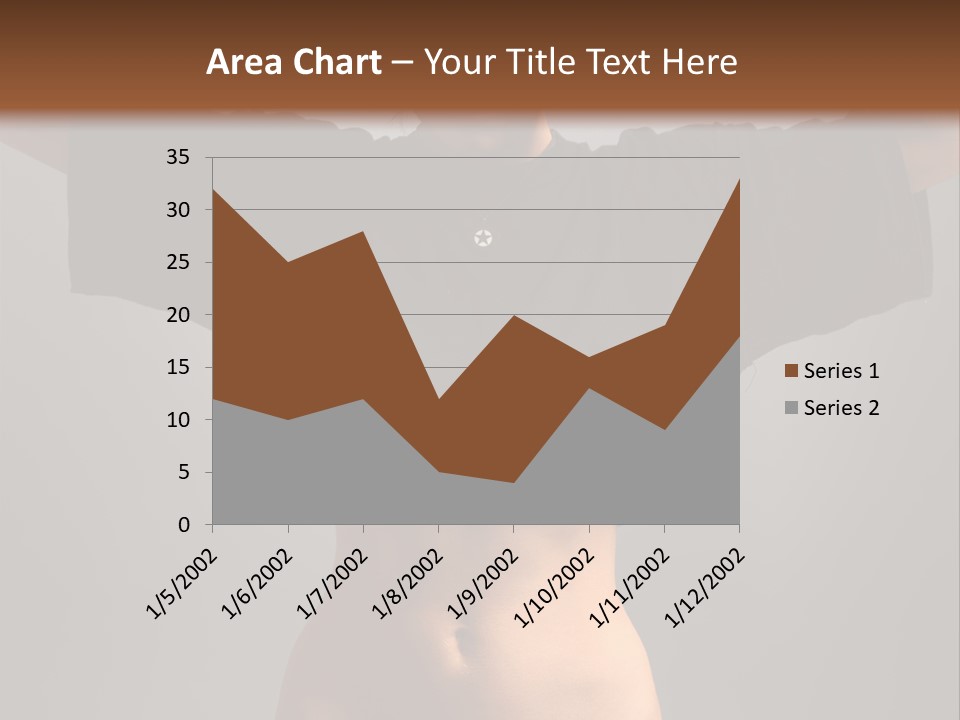 Kickboxing Red Fighting PowerPoint Template