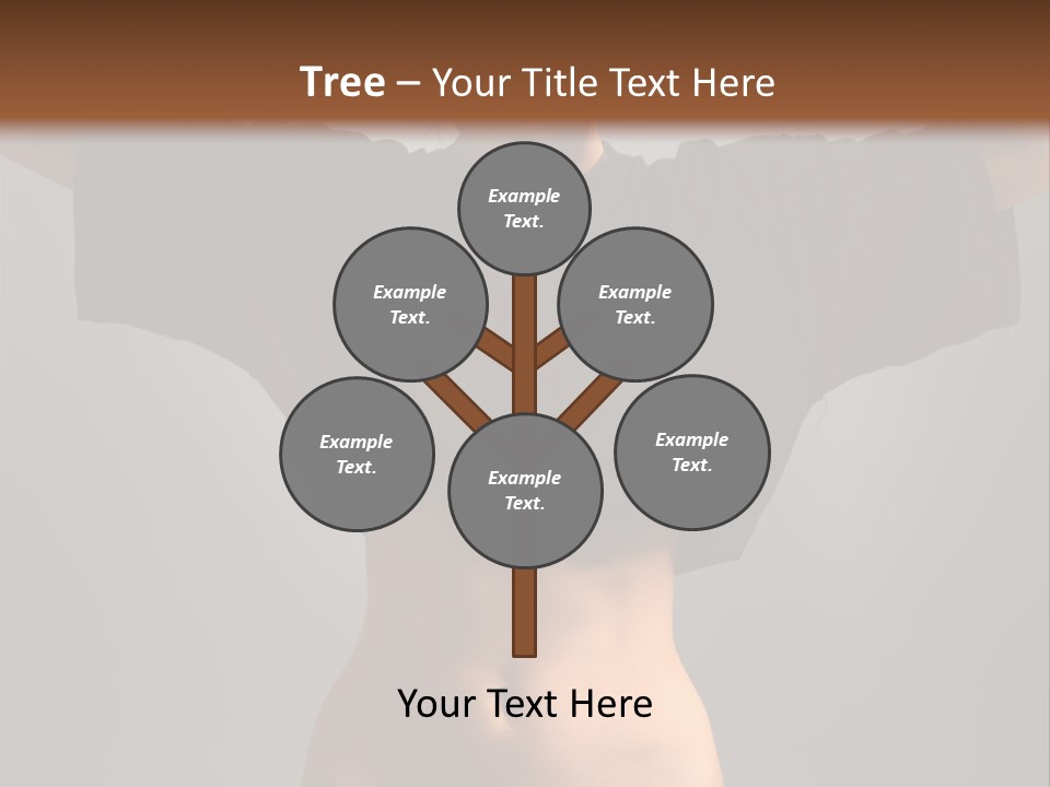 Kickboxing Red Fighting PowerPoint Template