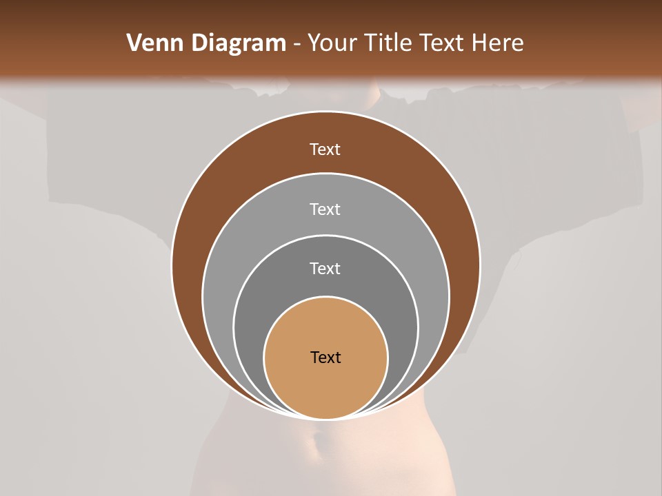 Kickboxing Red Fighting PowerPoint Template