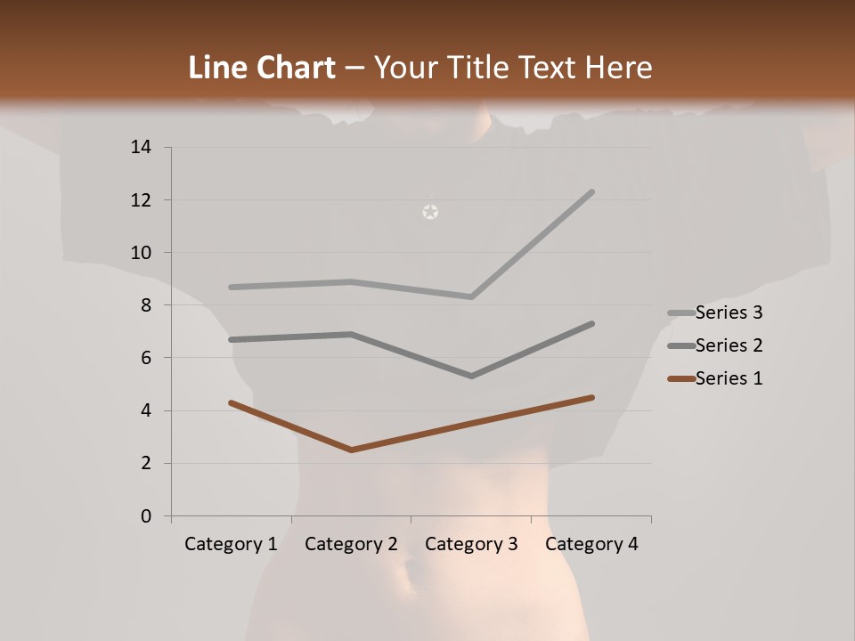 Kickboxing Red Fighting PowerPoint Template