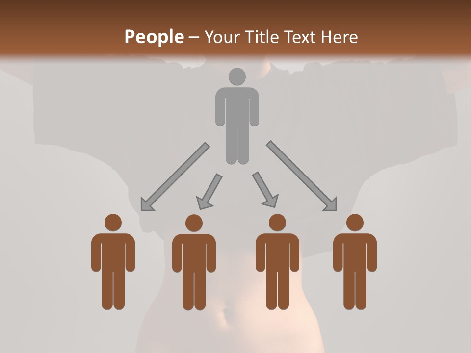 Kickboxing Red Fighting PowerPoint Template