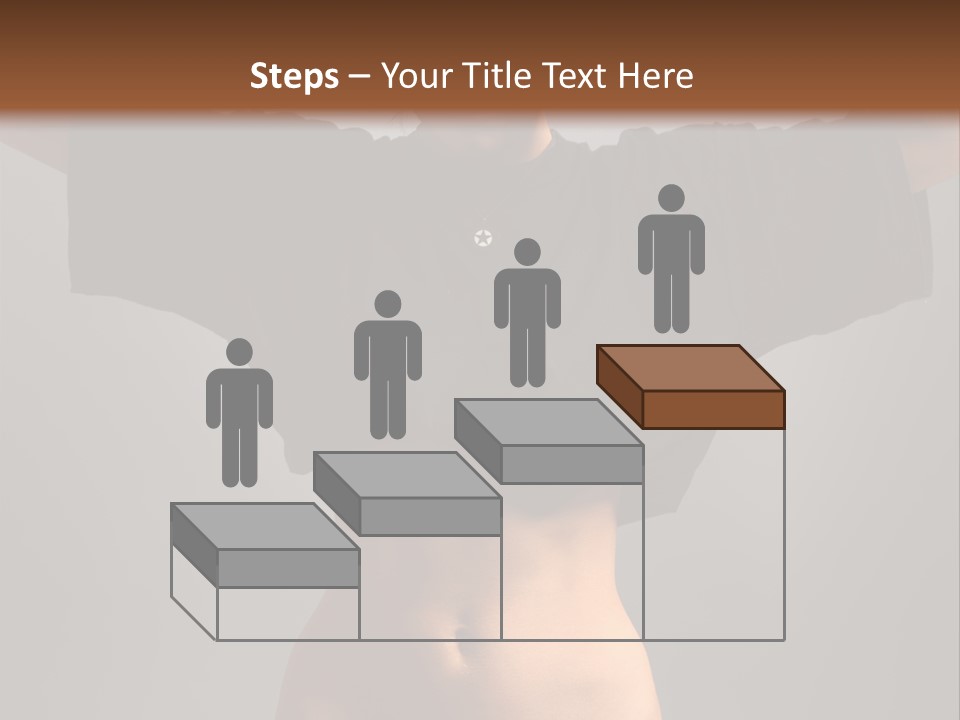 Kickboxing Red Fighting PowerPoint Template