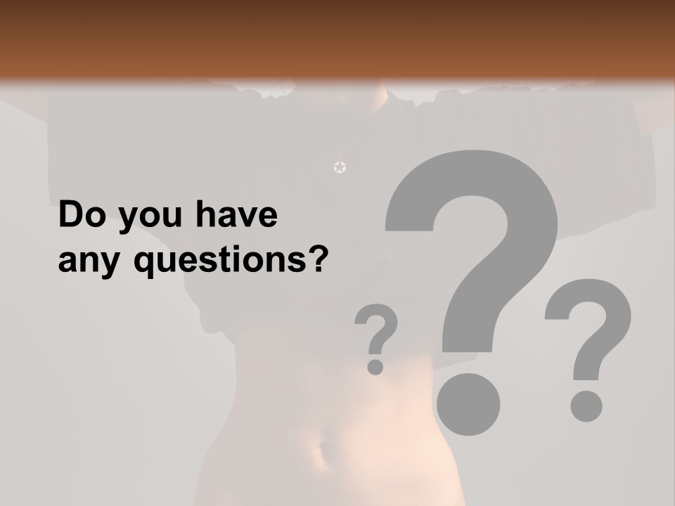 Kickboxing Red Fighting PowerPoint Template