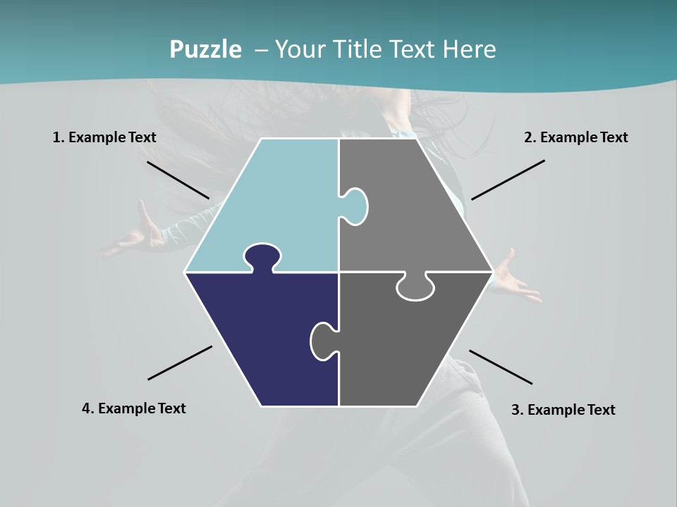 Vertical  Posing PowerPoint Template