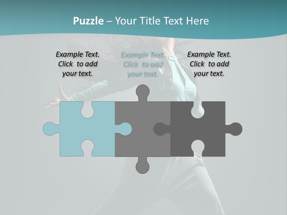 Vertical  Posing PowerPoint Template