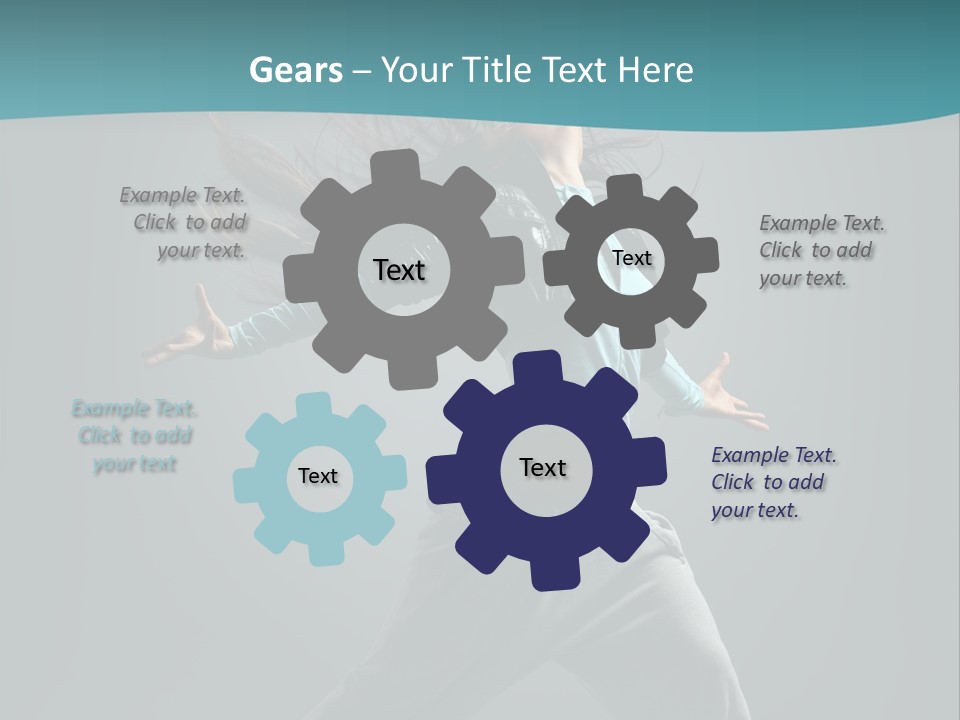 Vertical  Posing PowerPoint Template