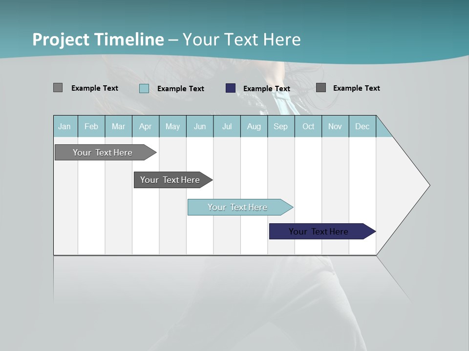 Vertical  Posing PowerPoint Template