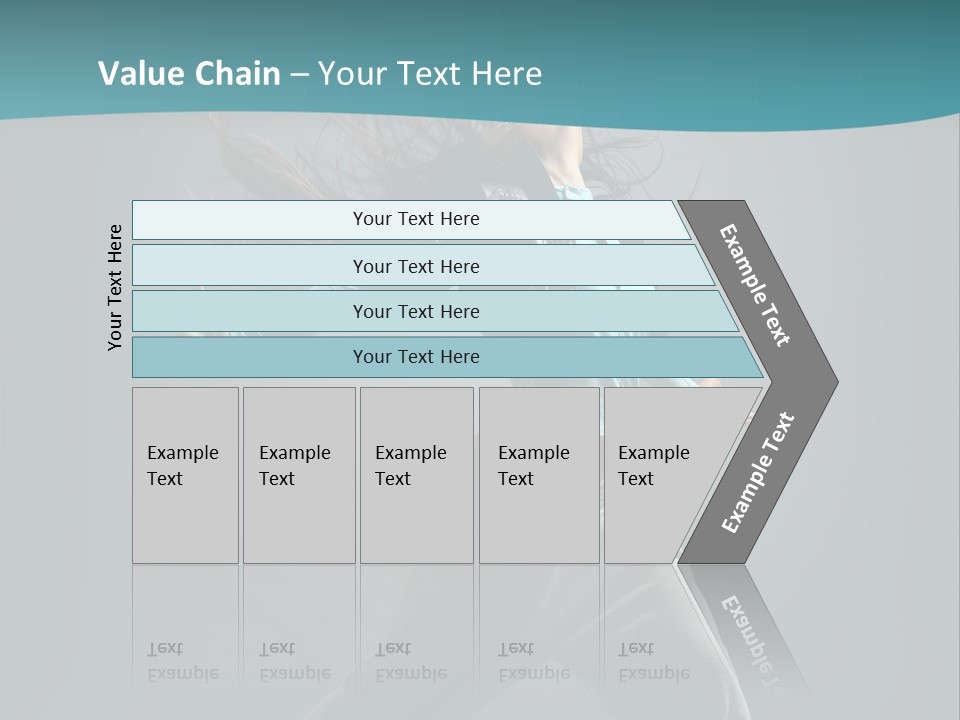 Vertical  Posing PowerPoint Template